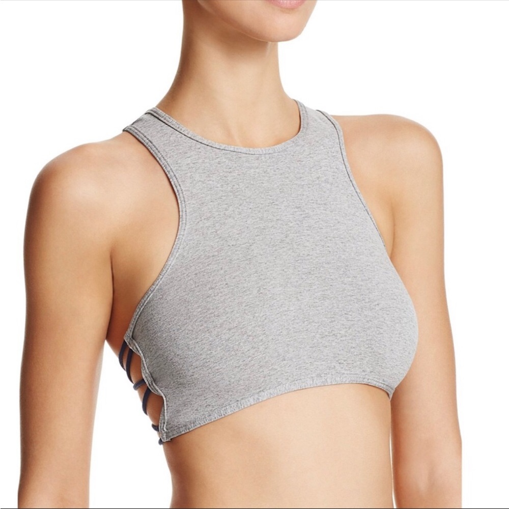 Intimately Free People Side Cross Crisscrossing Racerback Bralette Bra